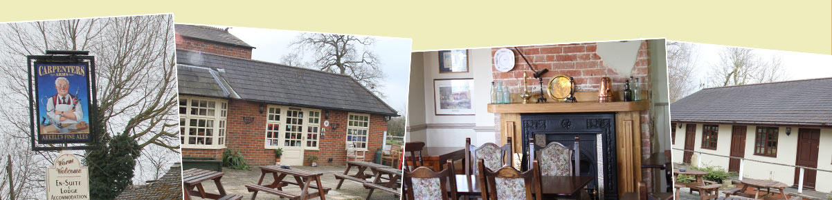 Snapshots of the Carpenters Arms, South Marston