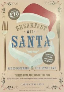 Breakfast with Santa - SORRY, SOLD OUT!